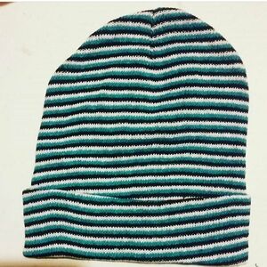 Striped beanie